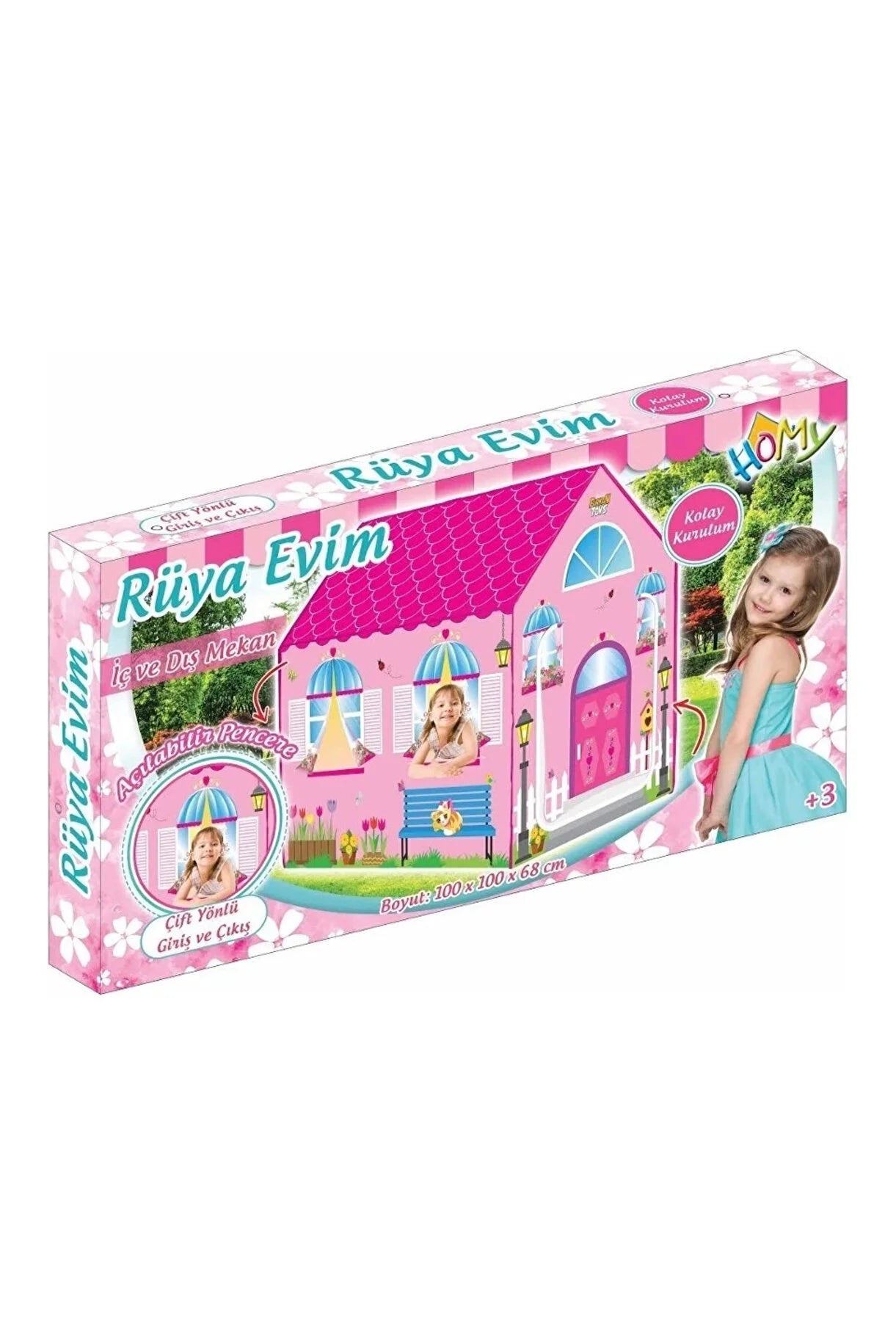 HOMY Rüya Evim Oyun Evi (Çadır)